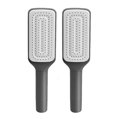 1/2pcs Self-Cleaning Hairbrush Women Hair Brush One-Key Cleaning Hair Loss Airbag Scalp Massage Comb Anti-Static Hairbrush
