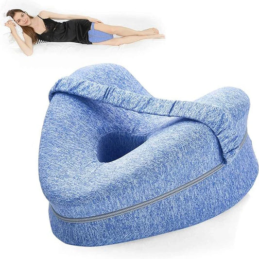 Foam Support Pillow Memory Foam Knee Pillow for Side Sleeper Ergonomic Design Pain Sciatica Hip Back Knees Relief Bedding Home