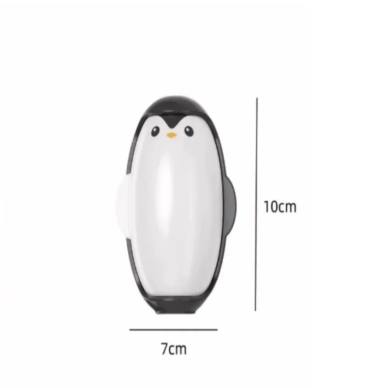 2/1PCS Penguin Lint Remover Reusable Washable Lint Roller Strong Adhesive Hair Sticking Machine Pet Hair Remover Home Clean Tool