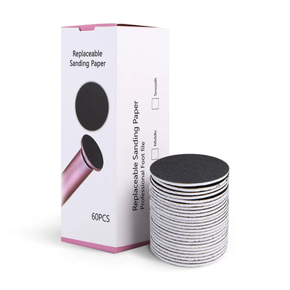 12V Electric Foot Grinder Heel File Grinding Exfoliator Pedicure Machine Feet Care Professional Manicure Salon Tools