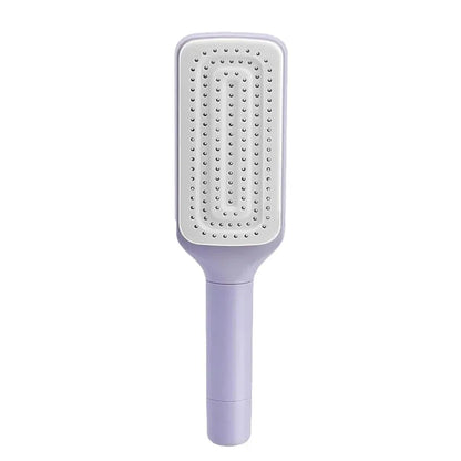 1/2pcs Self-Cleaning Hairbrush Women Hair Brush One-Key Cleaning Hair Loss Airbag Scalp Massage Comb Anti-Static Hairbrush