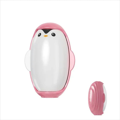 2/1PCS Penguin Lint Remover Reusable Washable Lint Roller Strong Adhesive Hair Sticking Machine Pet Hair Remover Home Clean Tool