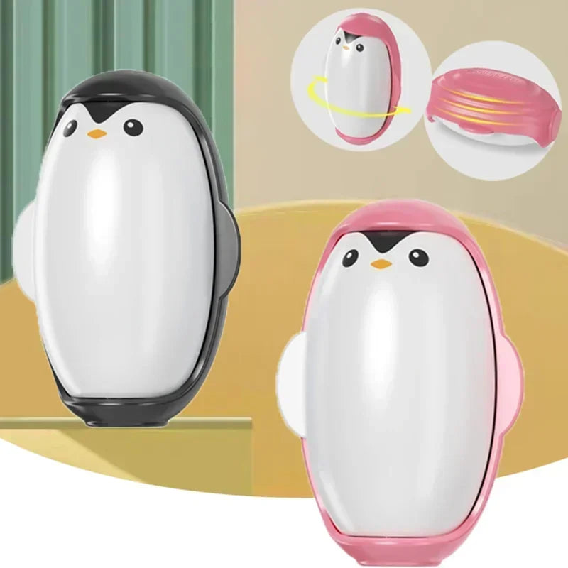 2/1PCS Penguin Lint Remover Reusable Washable Lint Roller Strong Adhesive Hair Sticking Machine Pet Hair Remover Home Clean Tool