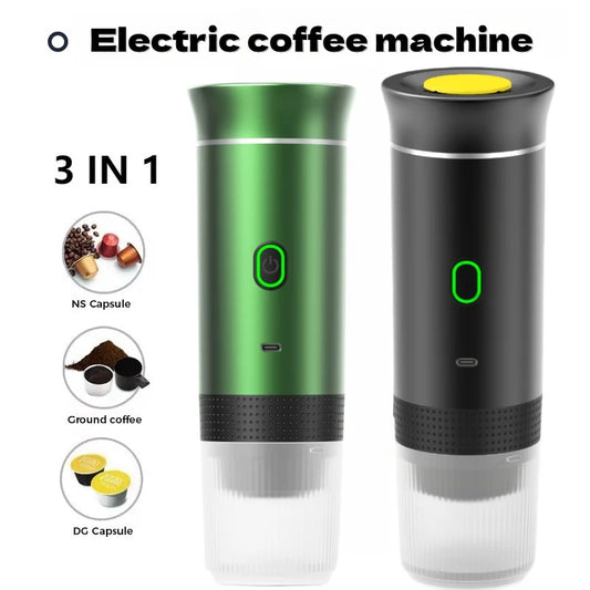 Multifunctional electric espresso machine portable coffee machine capsule coffee machine small wireless heating coffee machine