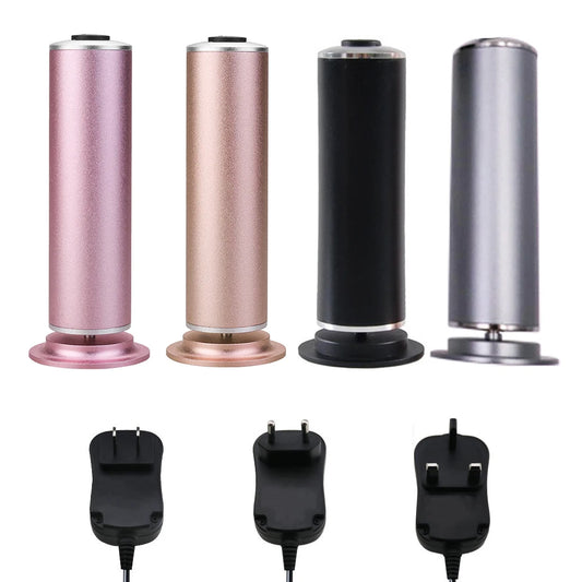 12V Electric Foot Grinder Heel File Grinding Exfoliator Pedicure Machine Feet Care Professional Manicure Salon Tools