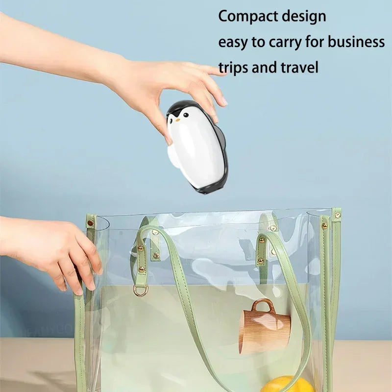 2/1PCS Penguin Lint Remover Reusable Washable Lint Roller Strong Adhesive Hair Sticking Machine Pet Hair Remover Home Clean Tool
