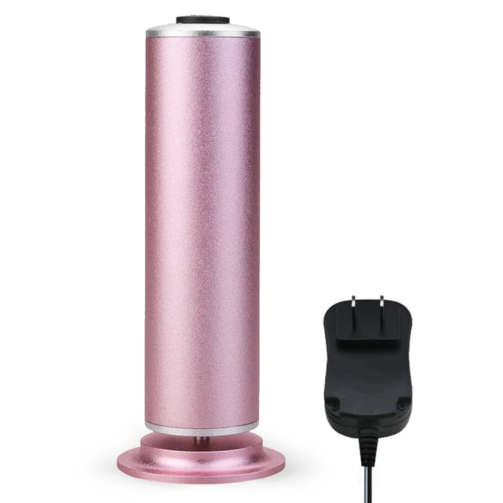 12V Electric Foot Grinder Heel File Grinding Exfoliator Pedicure Machine Feet Care Professional Manicure Salon Tools
